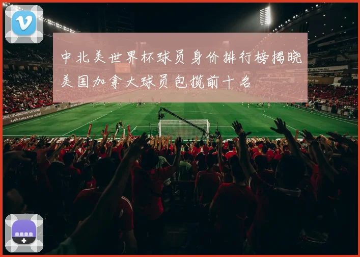 中北美世界杯球员身价排行榜揭晓美国加拿大球员包揽前十名